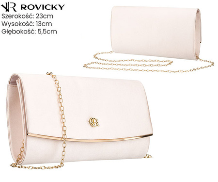 Torebka kopertówka R-XS028-3 Beige
