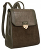 DAVID JONES 6845-2 eco leather backpack