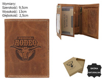 Portfel skórzany RFID ALWAYS WILD N4-CHM-ROD