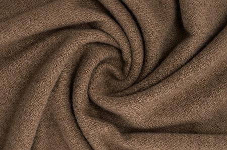 Large Women's Scarf with Fringes Peterson PTN SPV73 Brown