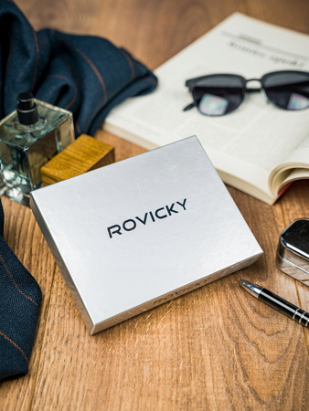 ROVICKY 324L-RBA-D RFID leather wallet