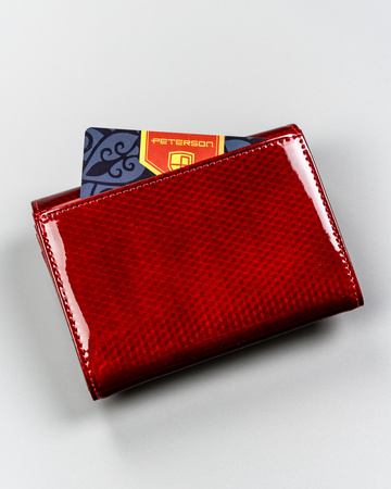 Portfel damski skórzany PTN 445-SBR RED