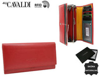 CAVALDI RD-23-GCL RFID D 4U Leather Wallet