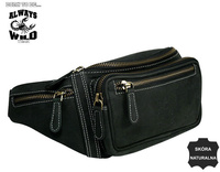 Nerka skórzana ALWAYS WILD 2506-MH Black