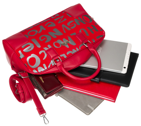 Torebka z eko skóry PTN CP204450 Red