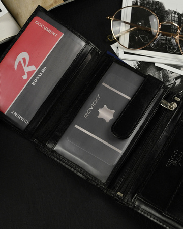 RONALDO N104-VT RFID leather wallet