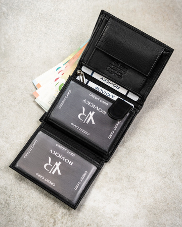 Portfel męski skórzany 0002-RVD Black