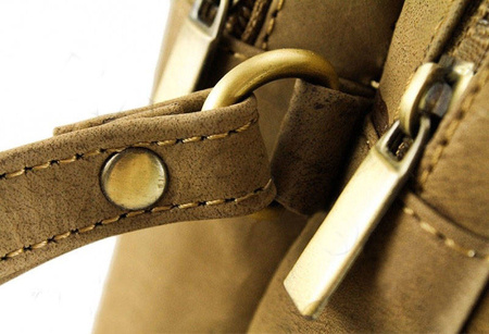 Leather sachet Always Wild S3-2-R L.Brown+D.Brown