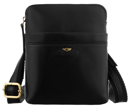 Torba skórzana + Etui PTN 19004-TUM Black