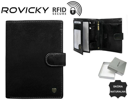 ROVICKY N4L-RVT RFID leather wallet