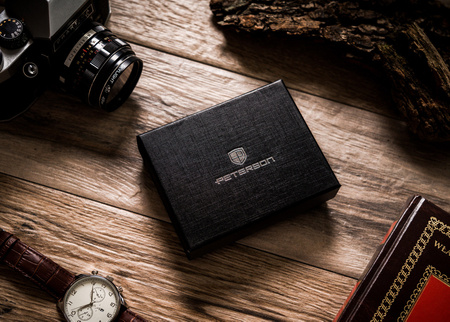 Portfel eko RFID PETERSON PTN 122611901 Black