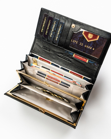 Portfel damski PTN PTN PS122-MLF Black