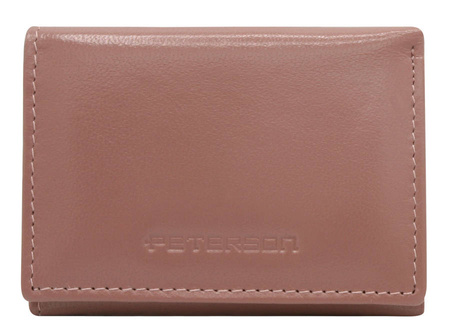 Portfel skórzany RFID PETERSON PTN RD-SWZX-86-GCL Woodrose