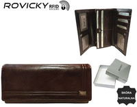 Rovicky women's RFID leather wallet CPR-8787-BAR