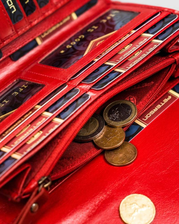 PETERSON PTN 2537-BO RFID leather wallet