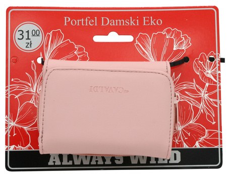 Portfel damski PU K-206L-BL Pink