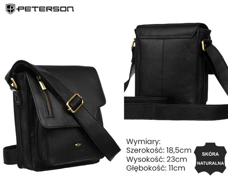 Torba skórzana PTN PTE-NDM Black