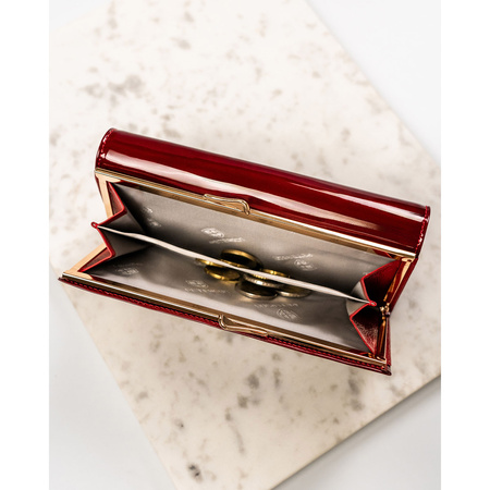 Portfel damski skórzany PTN BC-421028 Red