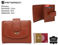 PETERSON PTN 2516-BO RFID leather wallet