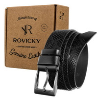 ROVICKY PRS-03-G leather belt