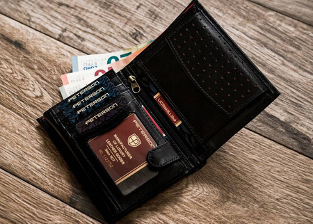 Peterson leather wallet PTN 333A-5897