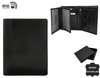 Portfel męski skórzany N318-BFA-NL BLACK