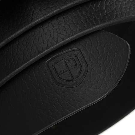 Pasek męski skórzany PTN LTP-BUF BLACK