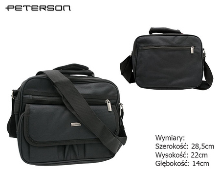 Torba męska PTN 6527 Black