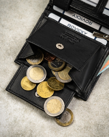 Portfel męski skórzany 0720-RVD Black