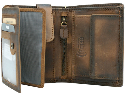 RFID leather wallet N4C-VIN-14