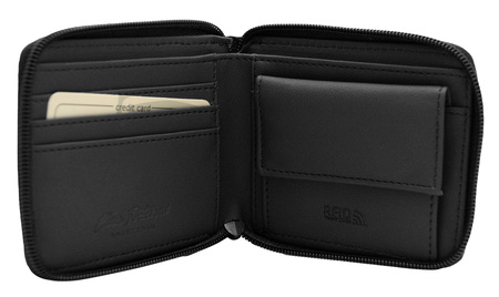 Portfel męski ze skóry PU PTN EH-01Z Black