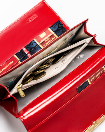 PETERSON PTN 006-LAK RFID eco leather wallet