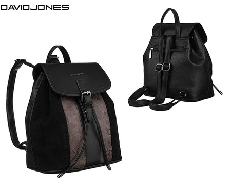 Plecak damski David Jones 6885-2 Black