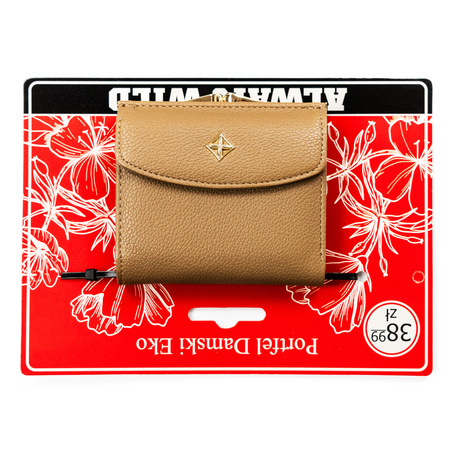 Portfel damski na blistrze PP-SF-1815-A-BL Beige