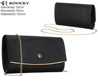 Torebka kopertówka R-XS028-2 Black