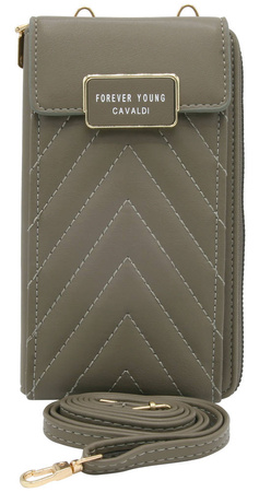 Torebka-portfel PU M-10-8086 Gray