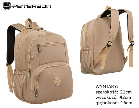 Plecak PTN 3304-CO Beige