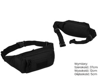 Saszetka nerka  RN-01 Black