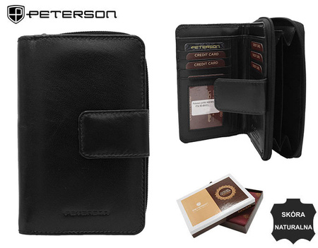 Portfel skórzany PTN RD-48-GCL Black