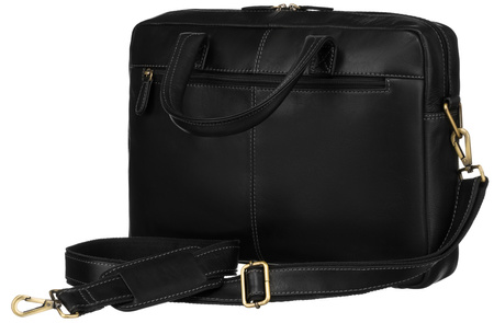Torba skórzana PTN LP-2680-COM Black
