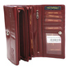 Portfel damski skórzany PTN RD-12-NGV Burgundy