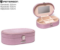 Szkatułka na biżuterię PTN SZK-12 Pink