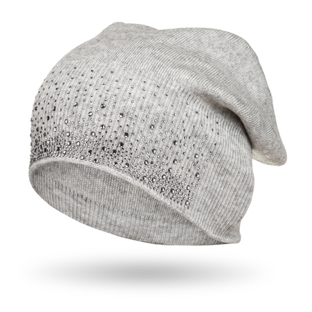 Women's hat with a touch of wool PTN HAT-01 Grey Peterson