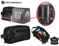 Kosmetyczka skórzana ROVICKY R-297-BGO