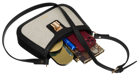 Torebka płócienna PTN CAN-02 Nat-Black