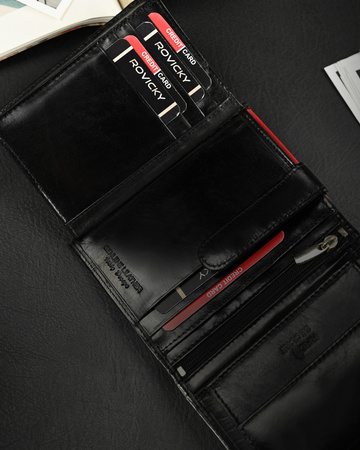 RONALDO N104L-VT RFID leather wallet