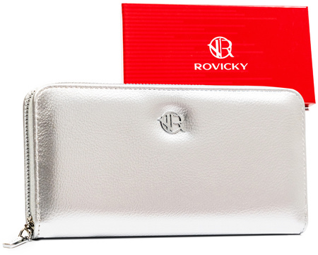 Portfel piórnik eko R-PRK-01-HRH Silver