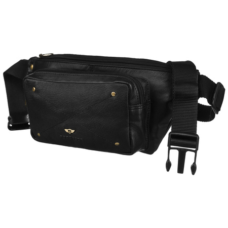 Saszetka skórzana PTN 1-NGN Black