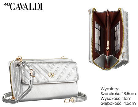 Torebko portfel M-11 Silver