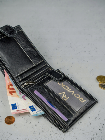 Portfel męski skórzany N992L-BC Black